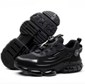 Men’s Steel Toe Safety Work Boots – Rotary Buckle Industrial Protective Footwear