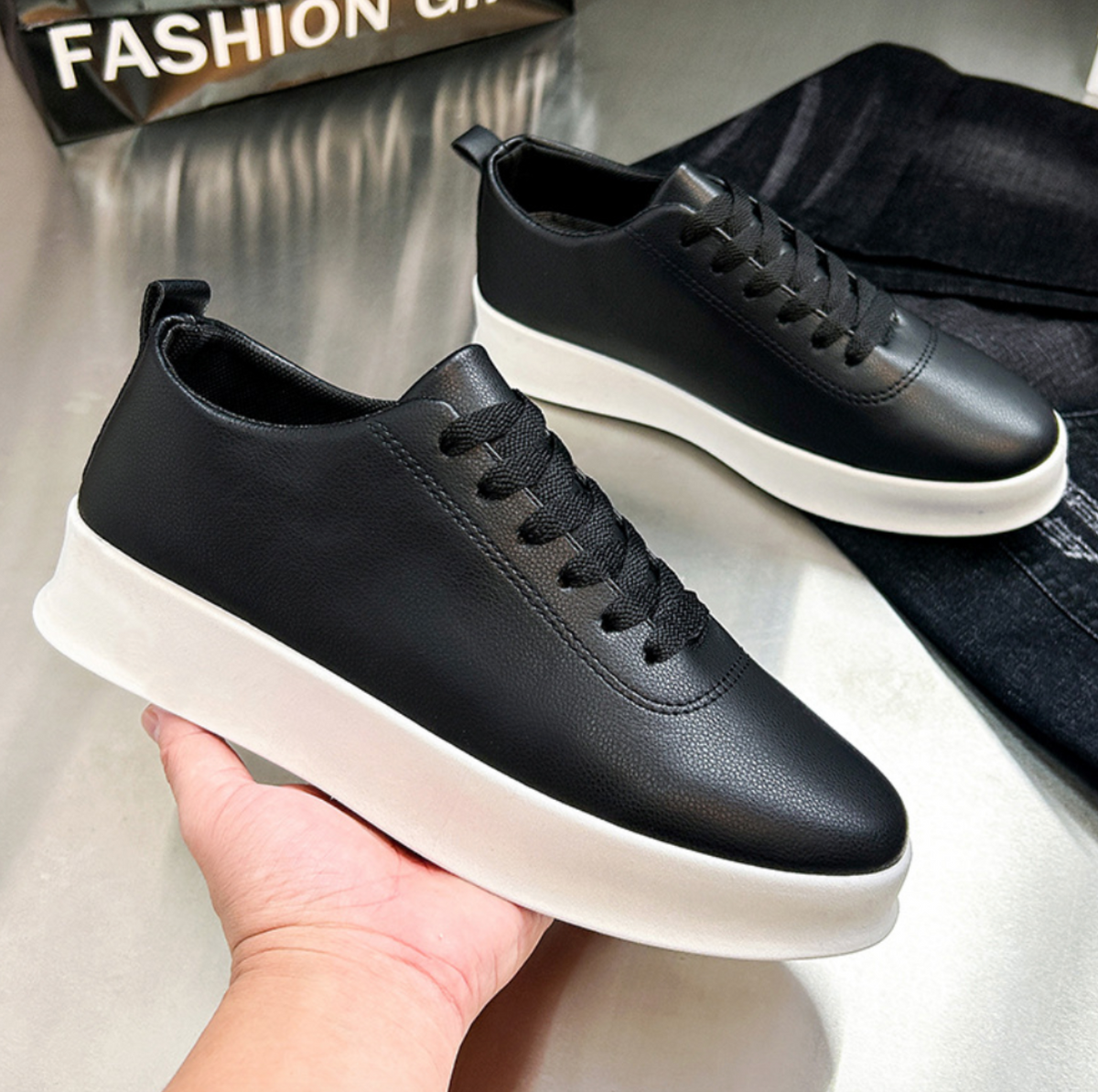 Men’s Breathable Running Shoes – Lightweight Sports Sneakers for Running, Training and Everyday Wear